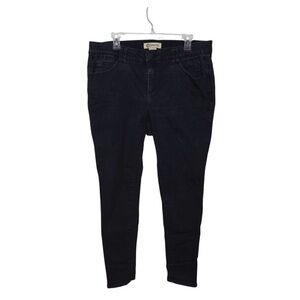 DEMOCRACY AB TECHNOLOGY BLACK JEANS WOMEN SZ 14W COMFORT WAISTBAND STRETCH